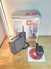 Belkin G Wireless Router Basic Home 802.11b 802.11g F5D7234-4 Open Box picture