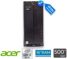 Acer Aspire TC-1660 MT Intel i5-10400 16GB RAM 500GB SSD HDMI USB Win 10 Desktop picture