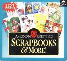 American Greetings Scrapbooks & More PC CD print borders backgrounds photos picture