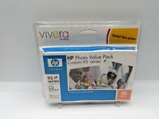 HP Photo Value Pack 95 Tri-Color Custom Ink Cartridge 50 Sheets 4X6 Expired 8/06 picture