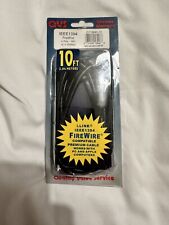 QVS 10ft. Firewire IEEE 1394 4Pin to 4Pin Black Cable - CC1394C-10 picture