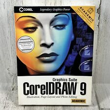 VTG Corel Graphics Suite CorelDRAW 9 Academic PC Software CD-Rom - New/Sealed picture