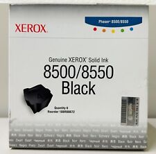 New Genuine Xerox 8500 8550 Black Solid Ink Cartridges In Box picture