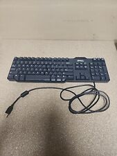 Dell Genuine SK-8115 ODJ331 Black Ergonomic 104 Keys USB-Wired Keyboard picture