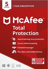 McAfee Total Protection 2024 5 Devices 1 Year Antivirus Security picture