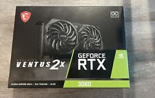 MSI NVIDIA GeForce RTX 3060 VENTUS 2X OC 12 GB GDDR6 Graphics Card New Open picture