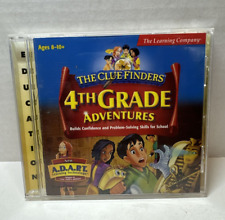 Clue Finders 4th Grade Adventure Puzzle Pyramid - Learning Company - 1999 CD-ROM picture