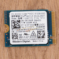 Original WD SN530 512 GB NVMe SSD M.2 2230 For surface Steam Deck Pro X Pro 7+8 picture