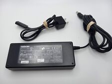 #B) Toshiba Genuine 75W 15V AC Adapter Charger W Cord PA3201U-1ACA picture