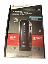 Motorola ARRIS SURFboard SBG6580 DOCSIS 3.0 Cable Modem Wi-Fi and Router N300 picture
