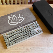 QwertyKeys Neo80 TKL 80% Custom Mechanical Keyboard (Wired) + Mode Lotus Keycaps picture