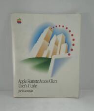Apple Remote Access Client User's Guide for Macintosh P/N: 030-4515-A picture