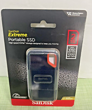 SanDisk 2TB Extreme Portable Solid State Drive SSD SDSSDE61-2T00-AT New Sealed picture