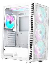  X3 Mesh 6pcs, 3 x 140mm& 3 x 120mm Fixed RGB Lighting Fans White X3 MESH White picture