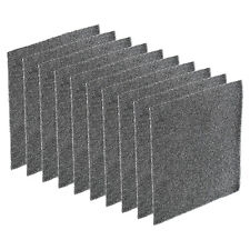 10 Pack 120mm Filter Foam Sponges Sponge Sheet Replacement Media Pad Black picture