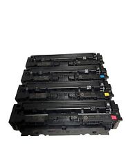 Genuine HP 414A Full Set  W2020A W2021A W2022A W2023A Toner Cartridges Used picture