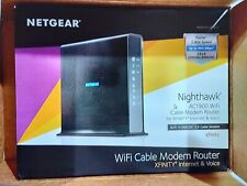 NETGEAR AC1900 WiFi Cable Modem Router Xfinity Internet & Voice picture