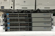 Lot of 4 HP Procurve J9021A 24-Port Gigabit Ethernet Switch 2810-24G 10/100/1000 picture