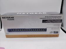 *New/ Sealed* NETGEAR ProSAFE FS116 16-Port 10/100 Fast Ethernet Desktop Switch picture