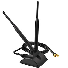 6dBi Dual Band WiFi Wireless Antenna SMA Female Magnetic Base 2.4GHZ 5GHz picture
