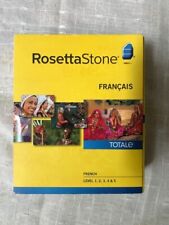Rosetta Stone French Level 1-5 Totale Version 4 For Mac & PC Francais  picture