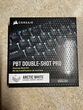 Corsair PBT DOUBLE-SHOT PRO Keycap Mod Kit — Arctic White (NA) 104 Keys Keyboard picture