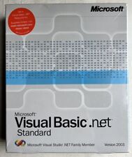 Microsoft Visual Basic .net Standard Version 2003 Software Brand New Sealed picture