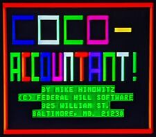 CoCo-Accountant (1983) - software for TRS-80 Color Computer 1 2 3 - tested picture