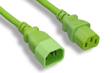 18 AWG Power Extension Cord IEC-60320 C14  IEC-60320 C13 18/3 UL SVT single lot picture