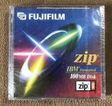 Vintage FujiFilm Zip Disk 100 MB IBM Formatted New In Package  picture