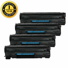 4PK CF283A Toner Cartridge Black For HP 83ALaserJet Pro M127fn M127fw M125nw MFP picture
