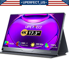 4K Portable Monitor, UPERFECT 17.3