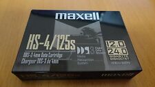 NEW SEALED MAXELL DDS3 4mm DATA Cartridge 125M/12Gb HS4/125S Black Color picture