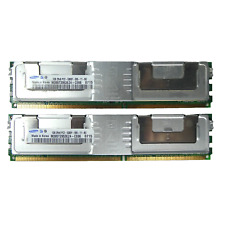 Lot of 2 Samsung 2GB 2x 1GB 2Rx8 PC2-5300F-555-11-80 Memory M395T2953EZ4-CE66 picture