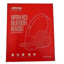 Bluetooth Headset - Dual-Mic Noise Cancellation, Wireless & Wired, 22-Hour Playt picture