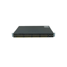 Cisco WS-C2960X-48FPS-L 48-Port Switch / 740W PoE+ / 4x1G SFP picture