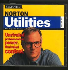 Vintage Symantec Norton Utilities Software Version 2.0 For Windows 95 CD ROM NOS picture