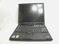 IBM ThinkPad T40 Black Laptop UNTESTED AS IS  For Parts No Power Supply picture