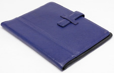 BODHI Italian Leather Carrying Case Tab Easel for iPad in Purple picture