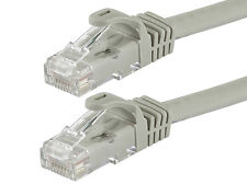 7FT FLEXboot 24AWG Cat6 550MHz Ethernet Bare Copper Network Cable Gray 9798 picture
