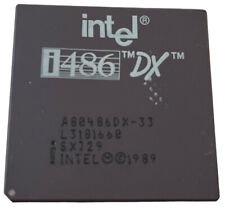 VINTAGE INTEL i486 DX 80486 33MHz SX720 CPU PROCESSOR  1989 picture