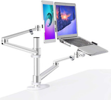 MagicHold 3 in 1 Stand for Laptop and Monitor or Tablet, Silver  picture