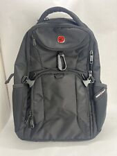 SwissGear Mini 1900 Scansmart Slim Version Laptop Backpack, Black, 16-Inch picture