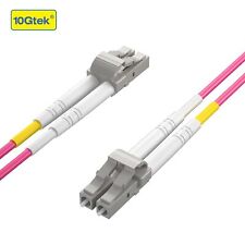 OM4 LC to LC 10G Multi-Mode Duplex LSZH UPC 50/125 Fiber Optic Cable 1~7 Meters picture