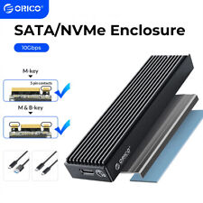 ORICO M.2 NVMe/SATA SSD Enclosure 10Gbps/6Gbps M2 Case Type C M key B&M key DHL picture