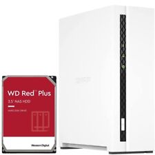 QNAP TS-133 1-BAY NAS with 2TB Western Digital Red Plus Storage picture