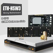ETH-HSW3 Mining Motherboard 8 GPU 67mm Spacing Fast Heat Dissipation Mining Mine picture