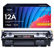 12A Toner Cartridge Black Q2612A Replacement for HP 12A 1010 1020 3015 picture