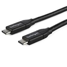 StarTech.com USB C To USB C Cable - 3 ft / 1m - USB-IF Certified - 5A PD - USB 2 picture