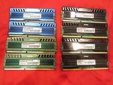 Lot of 23pcs Kingston,Patriot,Team,Geil 8GB PC3-12800 DDR3-1600Mhz Udimm Memory picture
